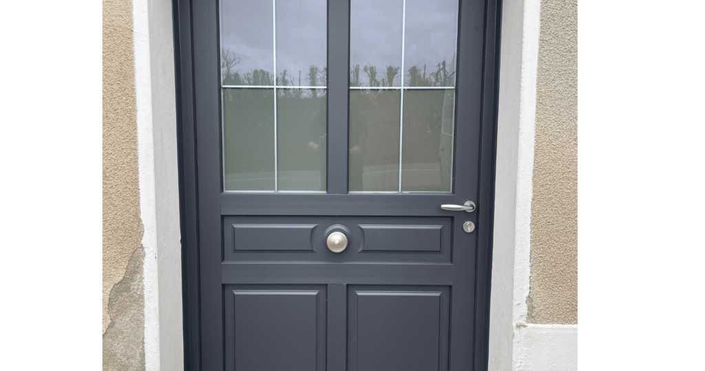 porte entrée Alu