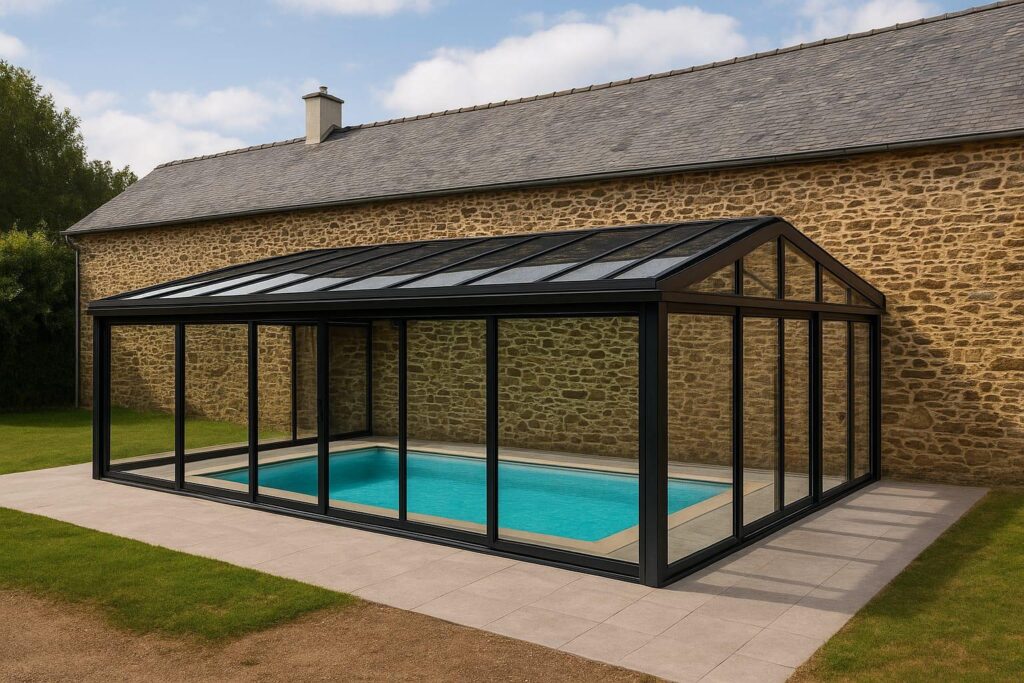 Abris de piscine Haut Abris de piscine
